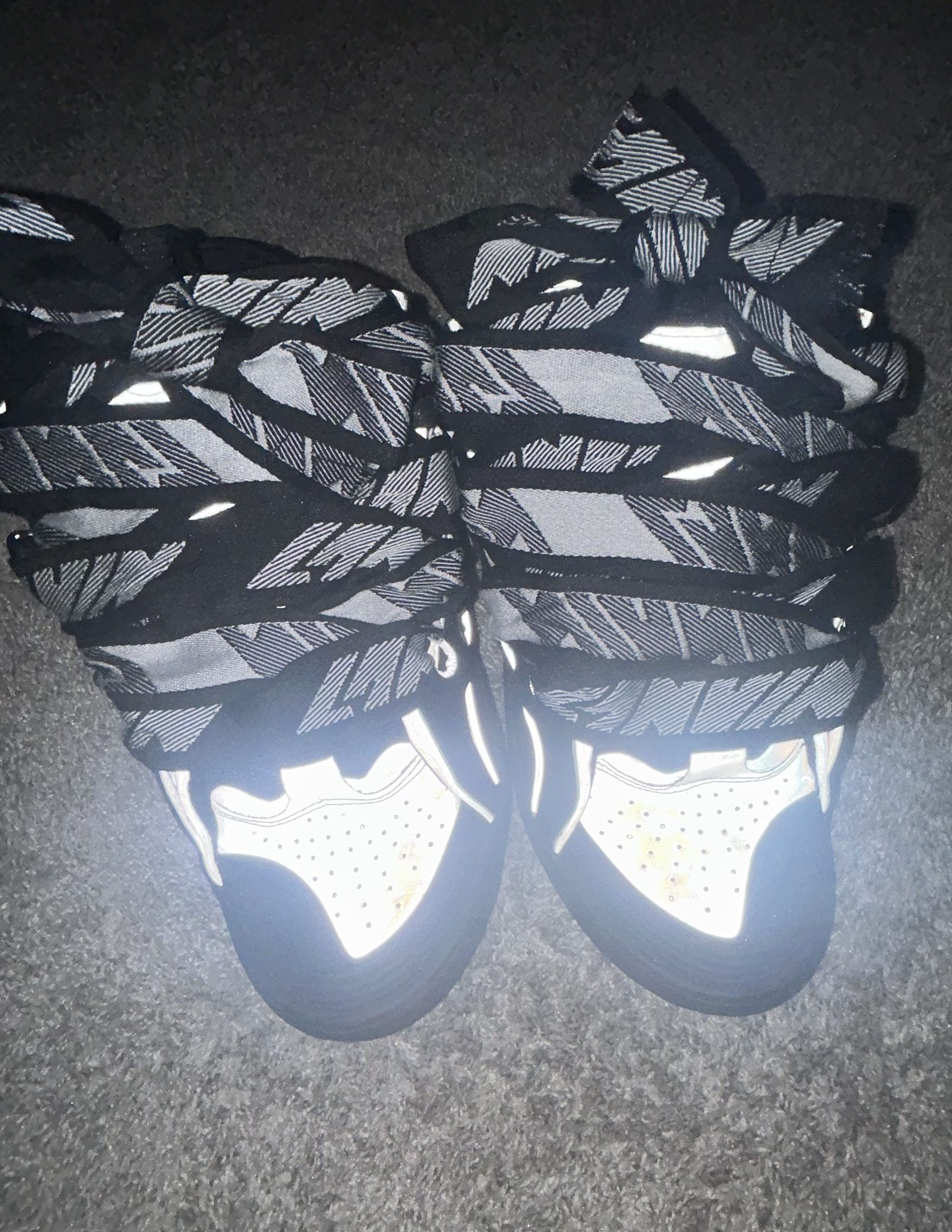 Lanvin Leather Curb Sneaker Black Grey review eric 00