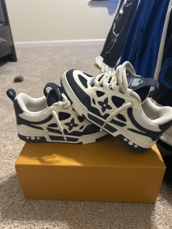 Louis Vuitton LV Skate Sneaker Marine White 1AARRM review Mustapha Fofana 02
