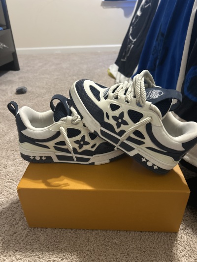 Louis Vuitton LV Skate Sneaker Marine White 1AARRM review Mustapha Fofana 01