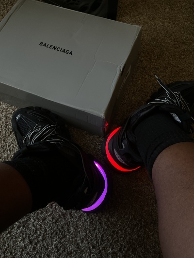 Balenciaga Track LED Black 555032W2GB11000 review PJ