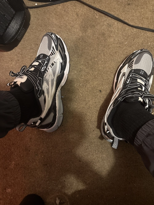 Off-White Be Right Back Blue Silver white OMIA295C99FAB0010510 review q