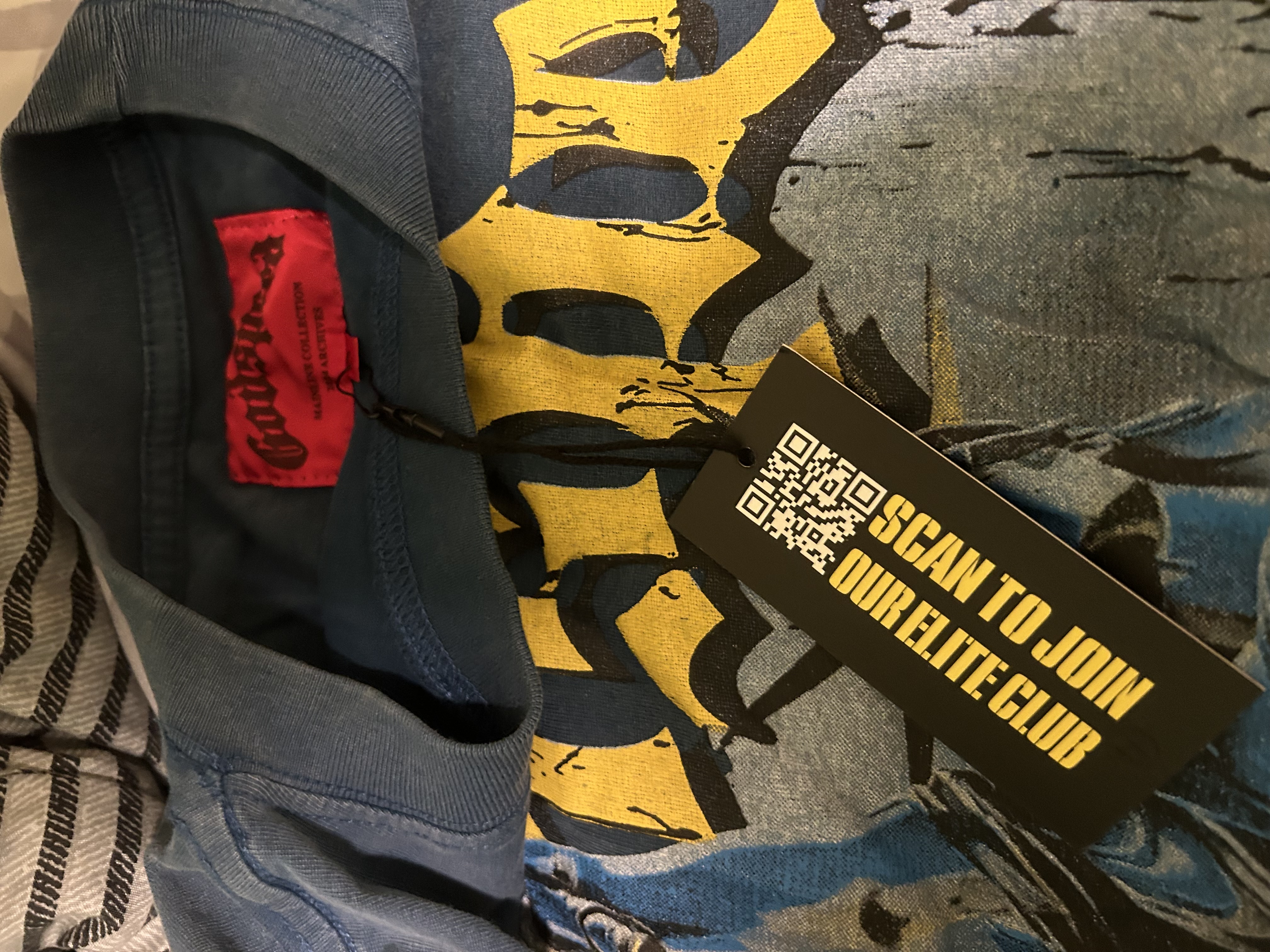 Godspeed Chrome Liberty T-Shirt #1015 Navy Wash review Jonathan 00