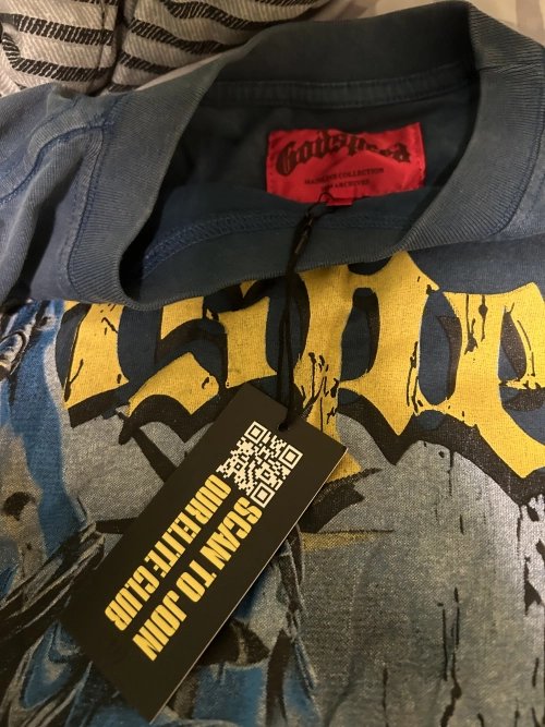 Godspeed Chrome Liberty T-Shirt #1015 Navy Wash review 