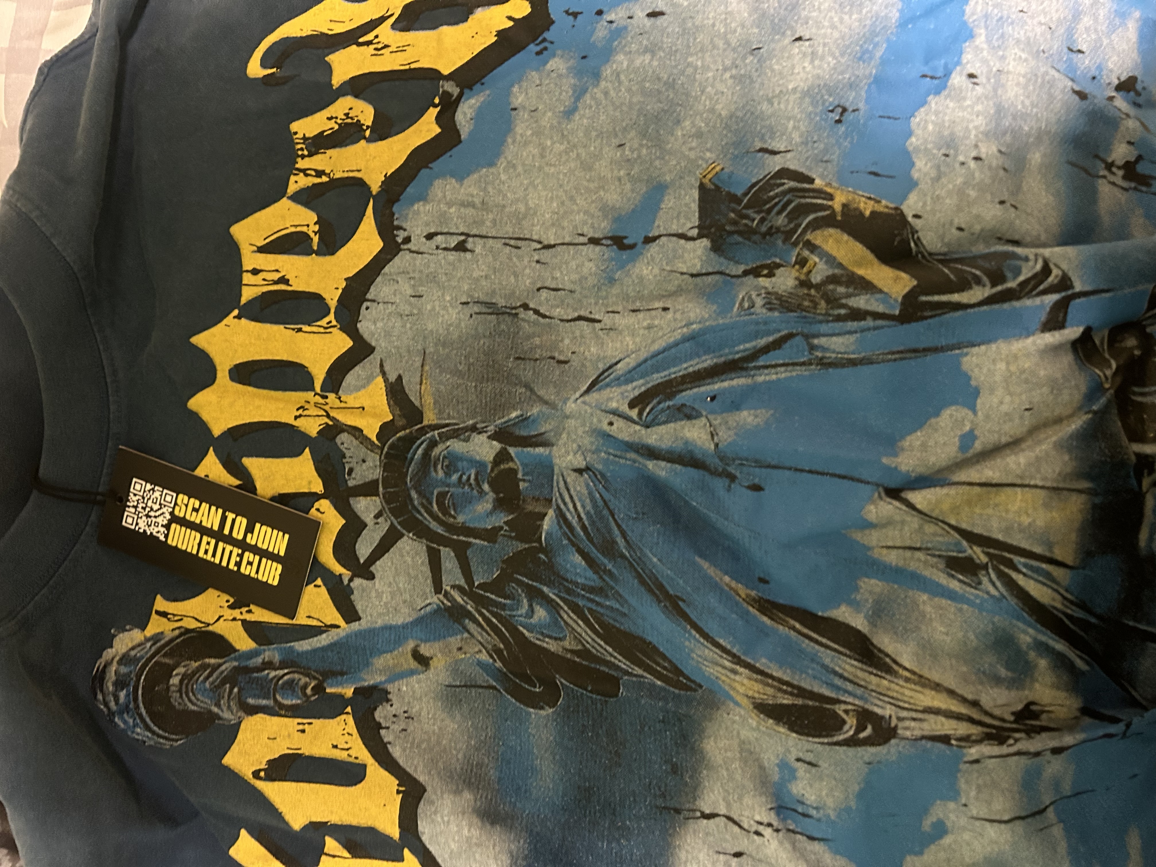 Godspeed Chrome Liberty T-Shirt #1015 Navy Wash review Jonathan 01