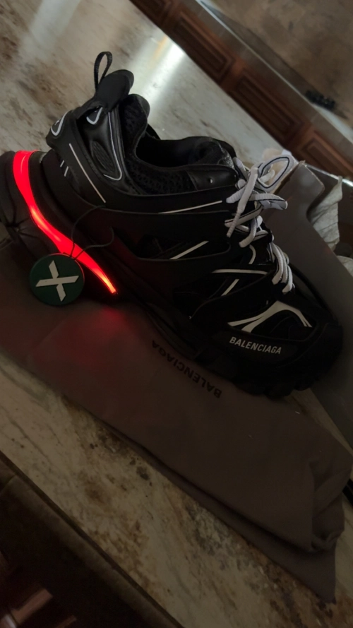 Balenciaga Track LED Black 542436W3AC11090 review 