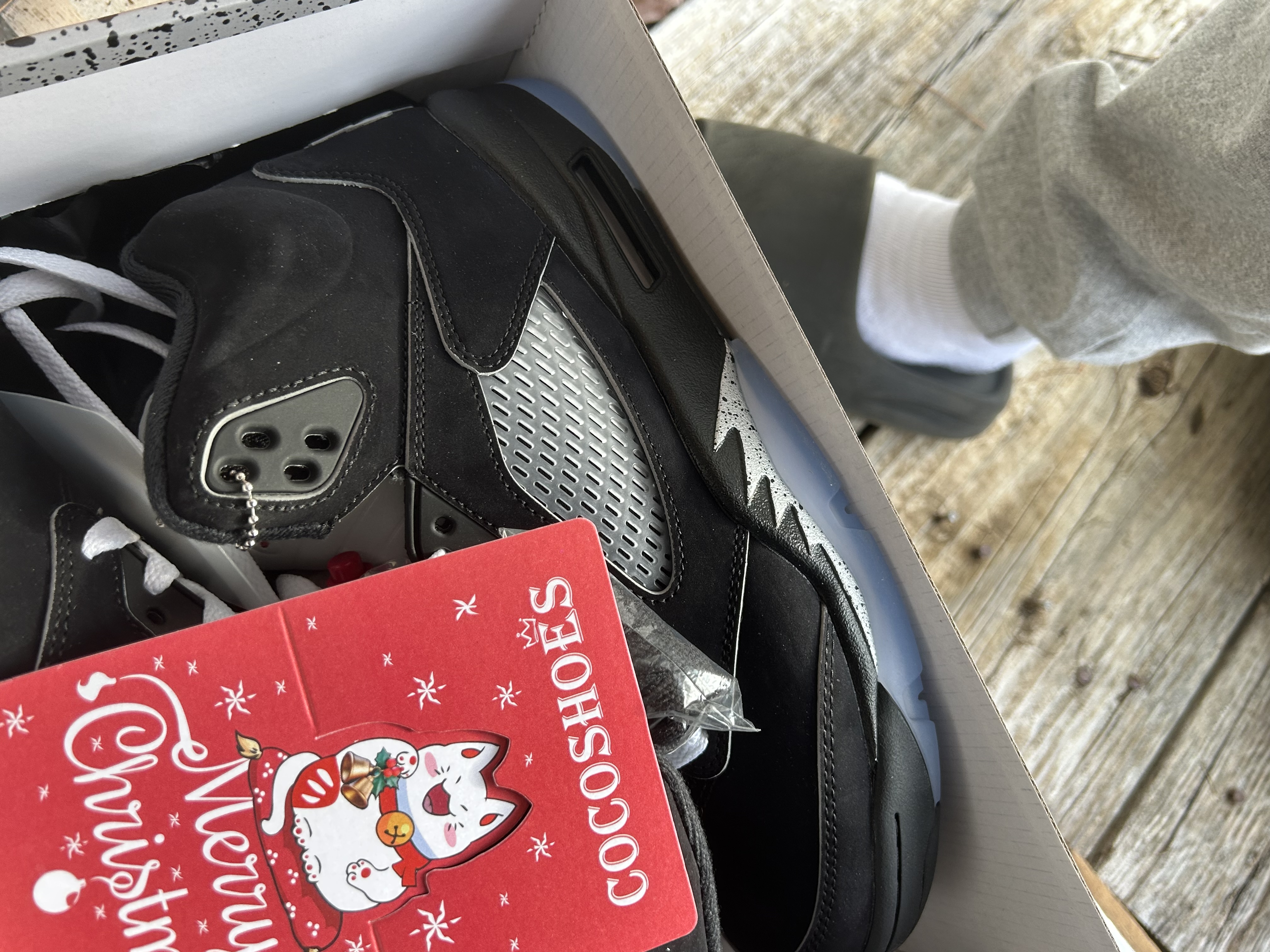 Air Jordan 5“Black Metallic Reimagined" HF3975-001 review Jonathan 00