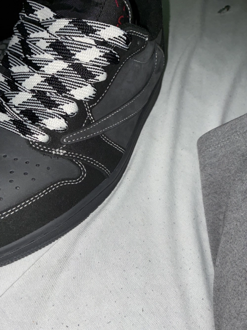 Air Jordan 1 Retro Low OG SP Travis Scott Black Phantom DM7866-001 review 