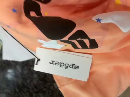 Sp5der Spider Web Print Gothic Bellini Pink Hoodie review 