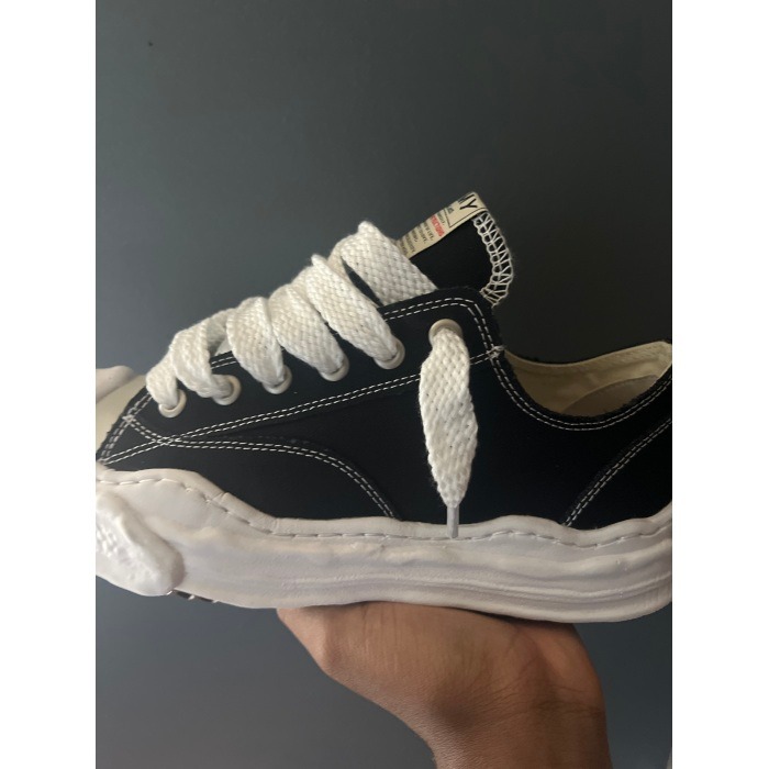 Mihara Yasuhiro Hank OG Sole Canvas Low Black And White NO.777 review 2