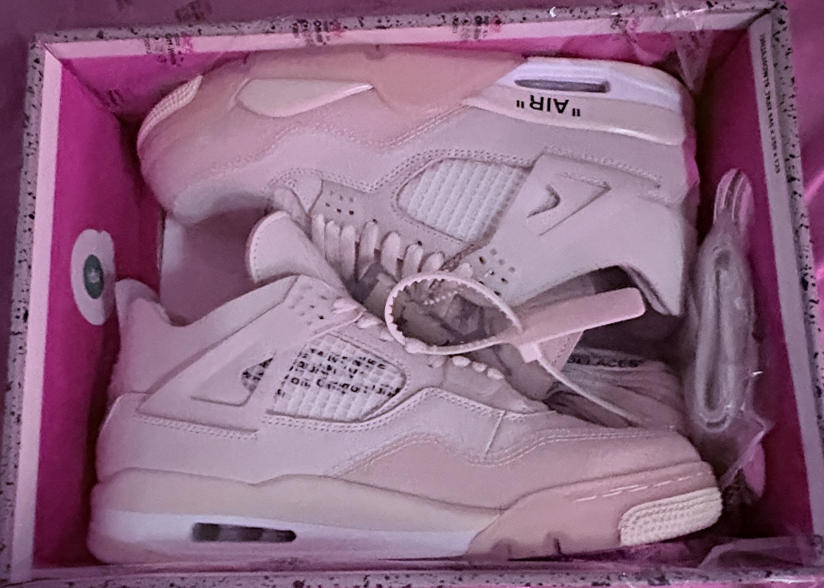 Air Jordan 4 Retro Off-White Sail CV9388-100 review 2