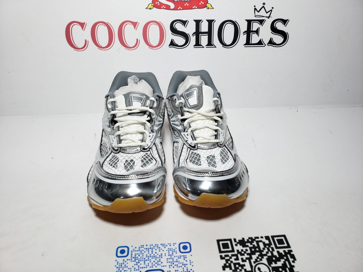 COCOSHOES QC | Bottega Veneta Orbit Silver White 741357V2X401425