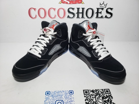 COCOSHOES QC | Air Jordan 5 Retro OG Black Metallic Reimagined HF3975-001
