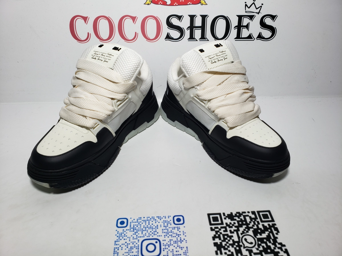 COCOSHOES QC | Amiri Panda White Black