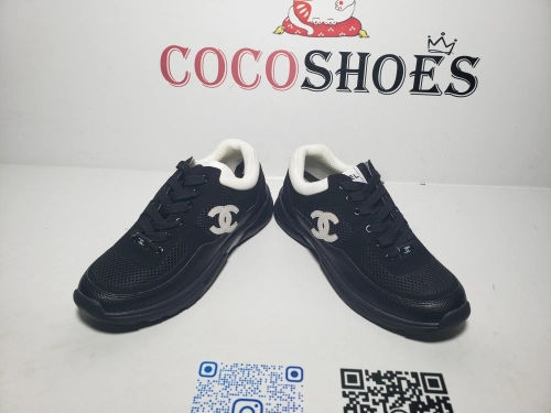 COCOSHOES QC | Chanel Low Top Trainer Black White G38299 Y55720 K3845
