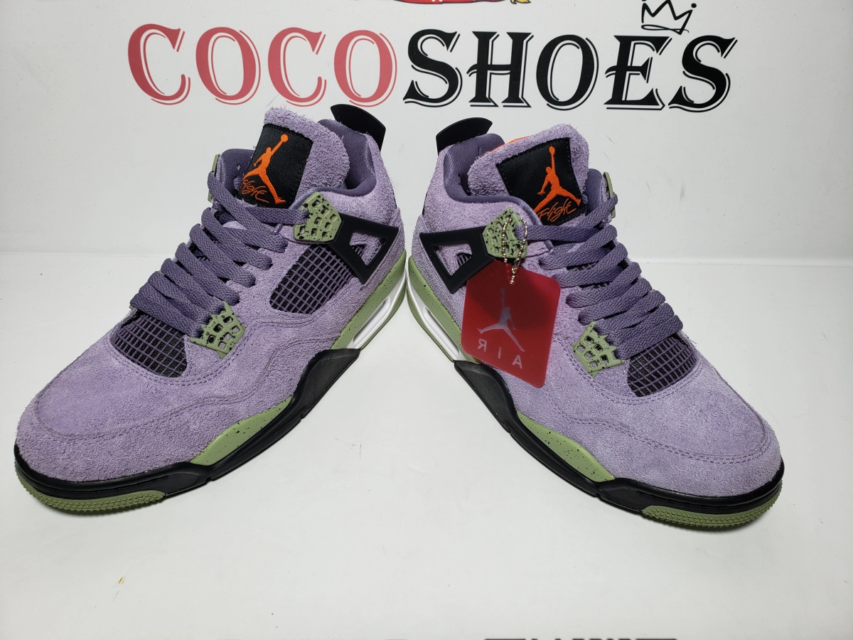 COCOSHOES QC | Air Jordan 4 Retro Canyon Purple AQ9129-500