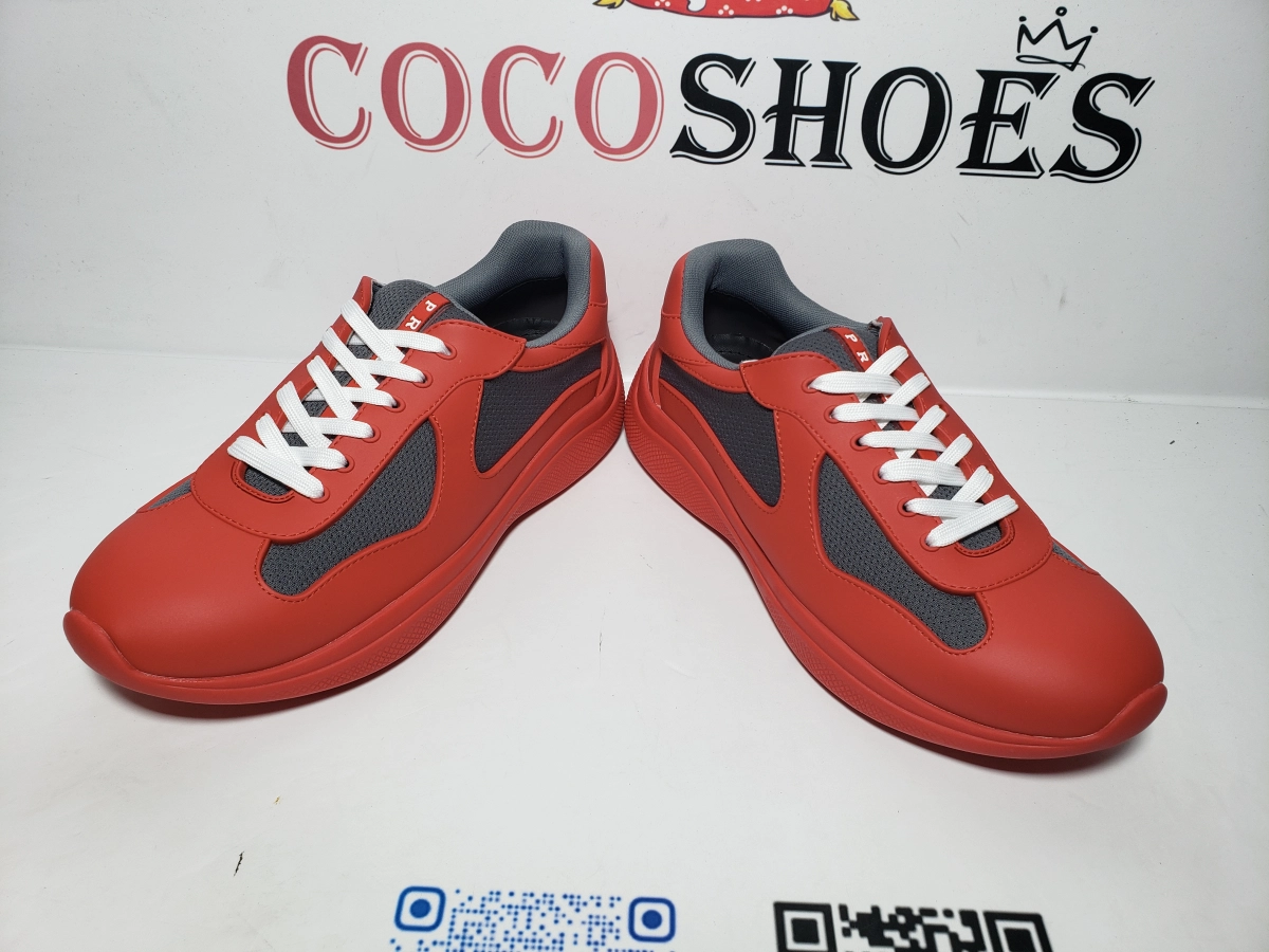 COCOSHOES QC | Prada America's Cup 'Soft Rubber-Red' 4E6500 3LLJ F0011