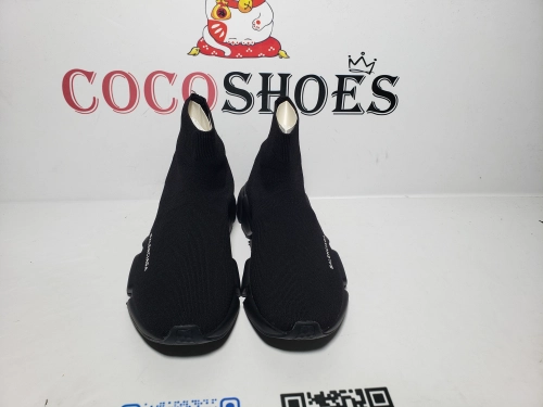 COCOSHOES QC |  Balenciaga Speed Trainer Black 530353W05G91000