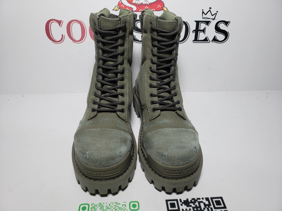 COCOSHOES QC |  Balenciaga Strike Military Green