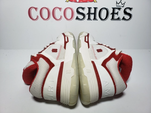 COCOSHOES QC |  Amiri MA-1 White Red PS24MFS018 610