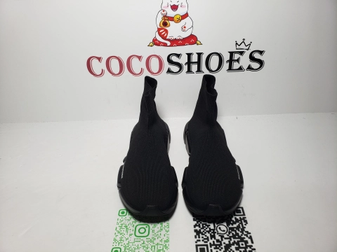 COCOSHOES QC |  Balenciaga Speed 2.0 Black 636833W2AF31000