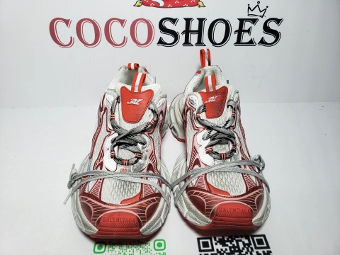 COCOSHOES QC | Balenciaga 3XL Sneaker in White Red 734734W3XL29060