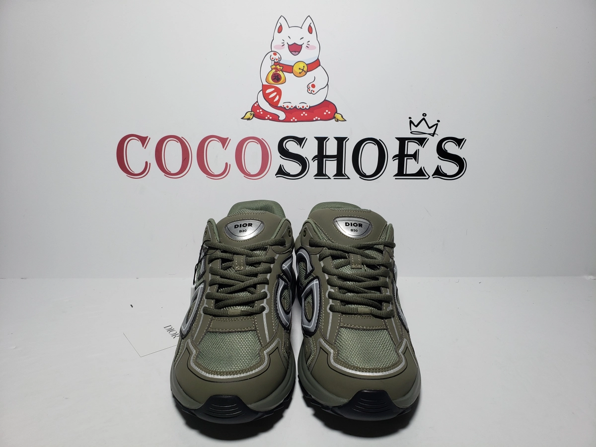 COCOSHOES QC | Dior B30 Low Top Olive 3SN279ZRD_H680