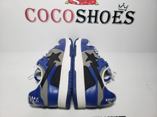 COCOSHOES QC | A Bathing Ape Bape SK8 Sta Blue Grey 1I80-191-010