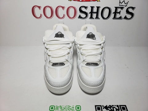 COCOSHOES QC | Louis Vuitton LV Skate Sneaker Pure White