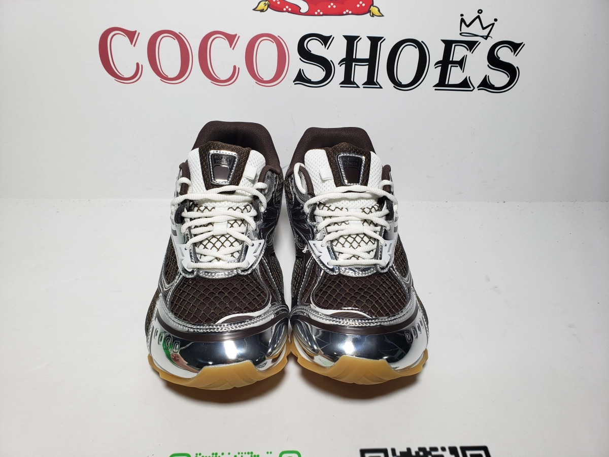 COCOSHOES QC | Bottega Veneta Orbit Sneakers Coffee Brown