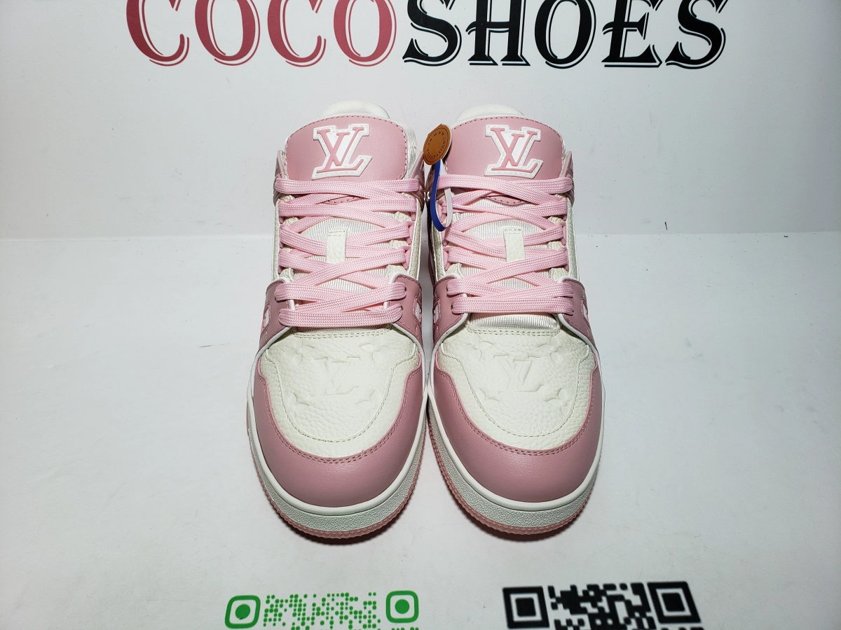 COCOSHOES QC | Louis Vuitton Trainer Rose Pink VL0231