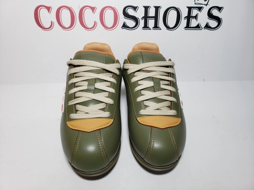 COCOSHOES QC | LV BUTTERSOFT Sneaker Lambskin/Plain Calf x Nigo Dark Green