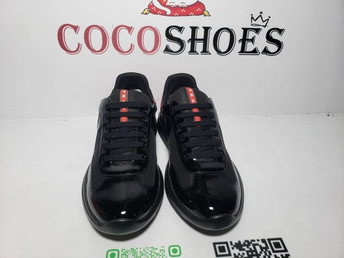 COCOSHOES QC | Prada America's Cup Black and Red Silver