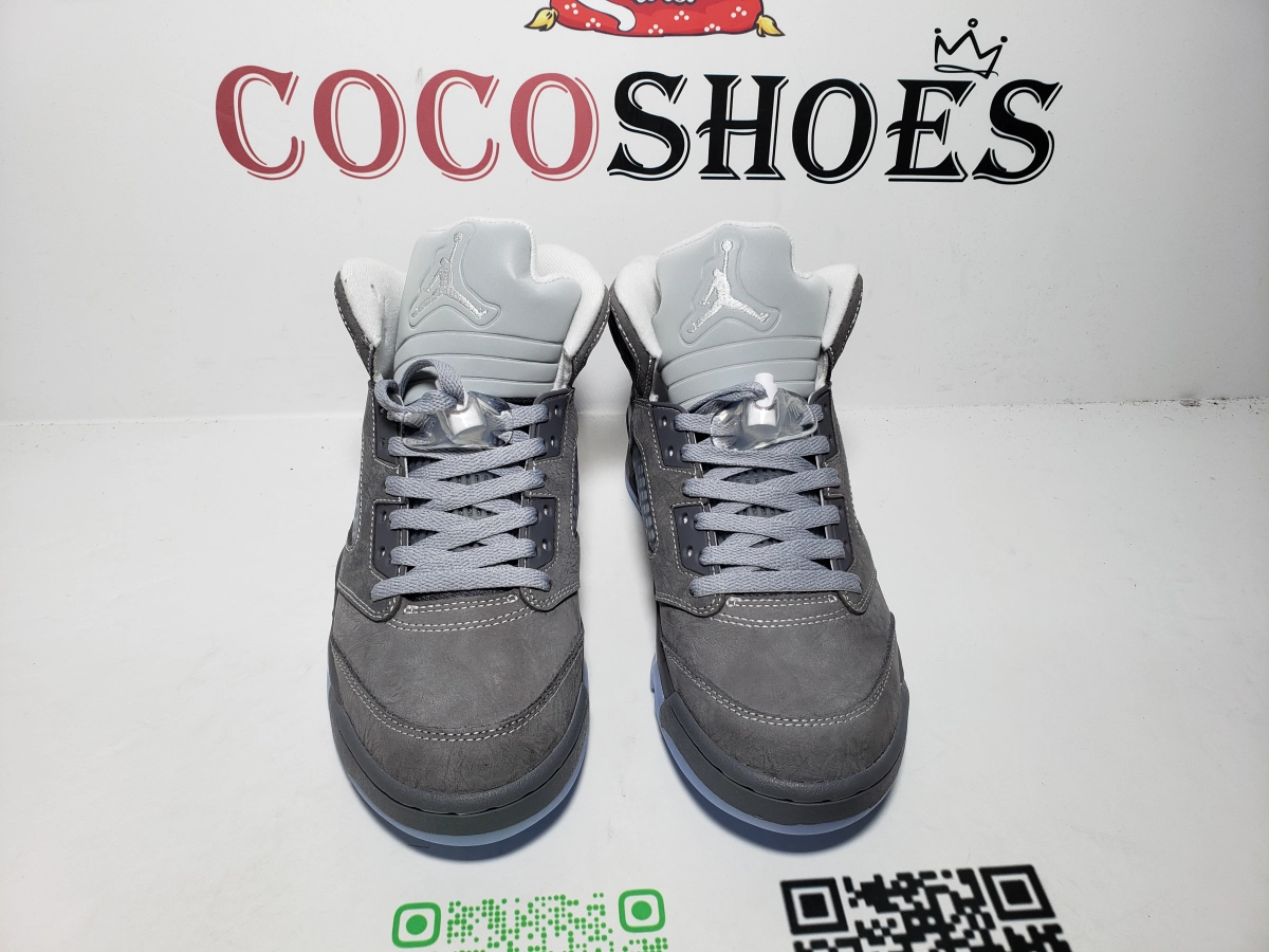 COCOSHOES QC | Air Jordan 5 Retro OG 'Wolf Grey' (2026) DD0587-002