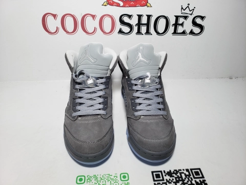 COCOSHOES QC | Air Jordan 5 Retro OG 'Wolf Grey' (2026) DD0587-002