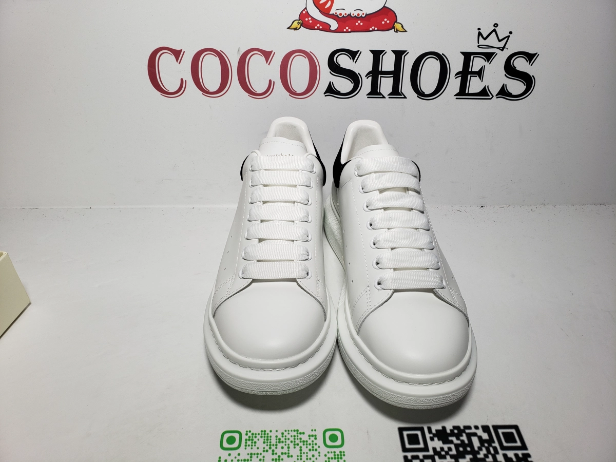COCOSHOES QC | Alexander McQueen Oversized Ivory Black 553680WHGP59061