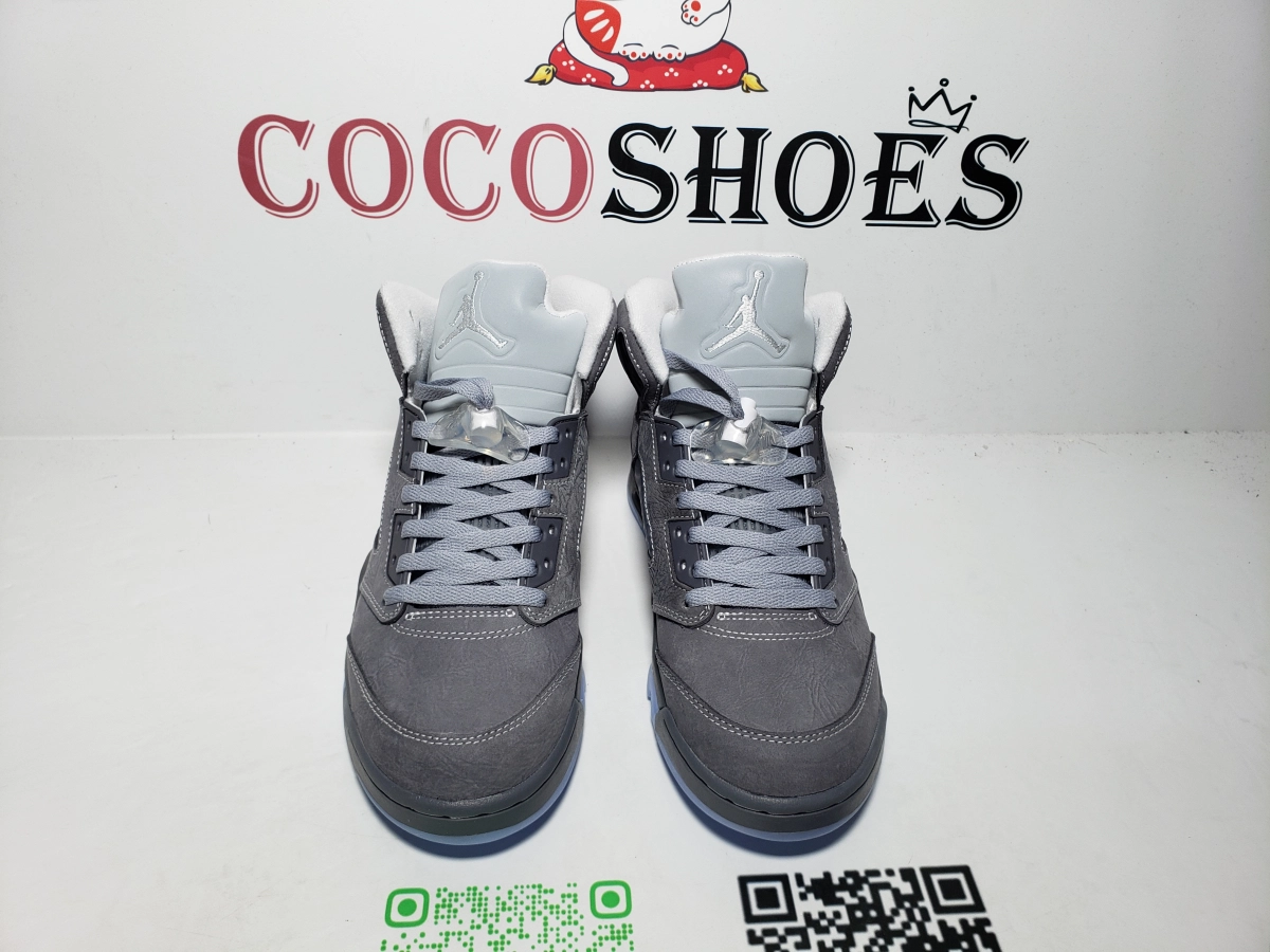 COCOSHOES QC | Air Jordan 5 Retro LJR 'Wolf Grey' (2026) DD0587-002