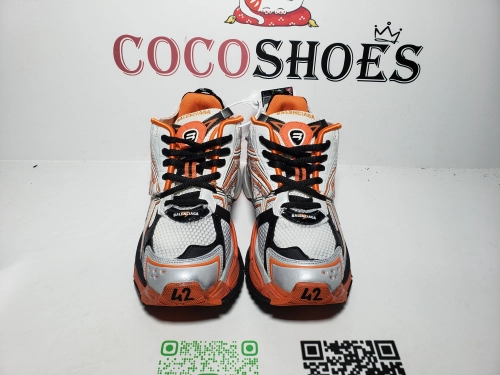 COCOSHOES QC | Balenciaga Runner Orange 677402W3RB79051