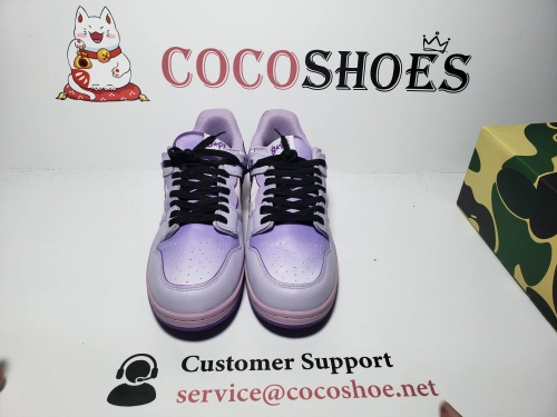 COCOSHOES QC | A Bathing Ape Bape SK8 Sta Gradient Purple