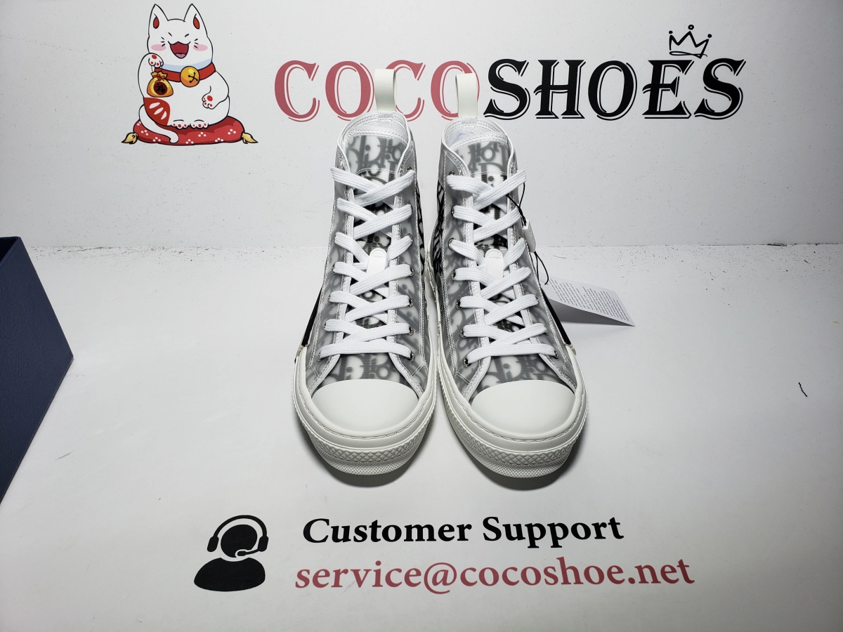 COCOSHOES QC | Dior B23 High Top Logo Oblique 3SH118YJP_H069