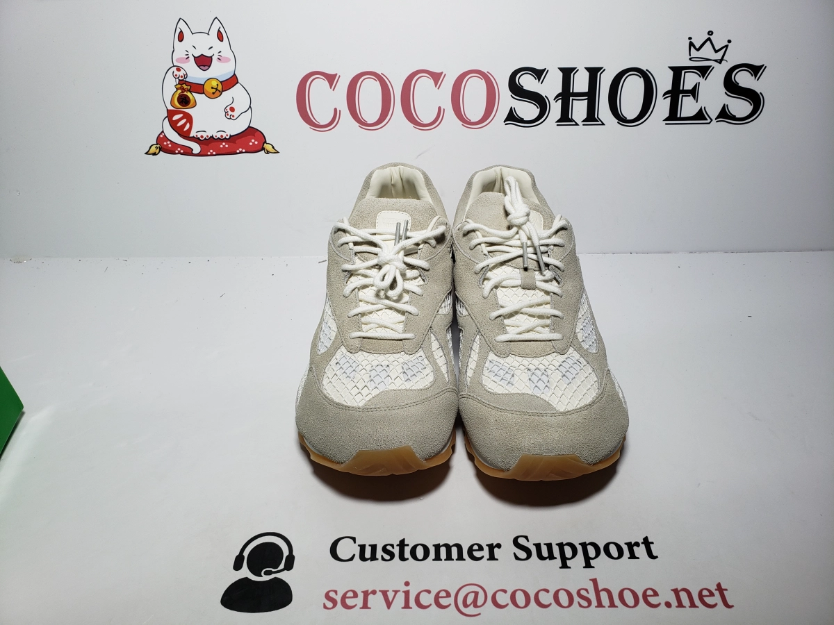 COCOSHOES QC | Bottega Veneta Orbit Sneakers Suede Gray