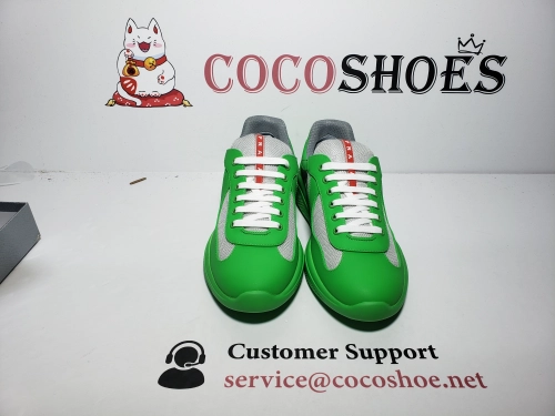 COCOSHOES QC | Prada America's Cup Rubber Fluorescent Green