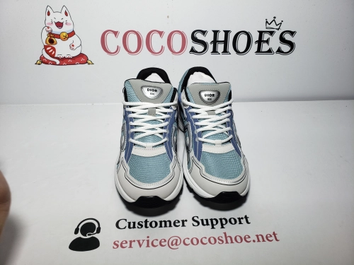 COCOSHOES QC | Dior B30 Mesh Light Blue Grey Trainer 3SN279ZRB_H560
