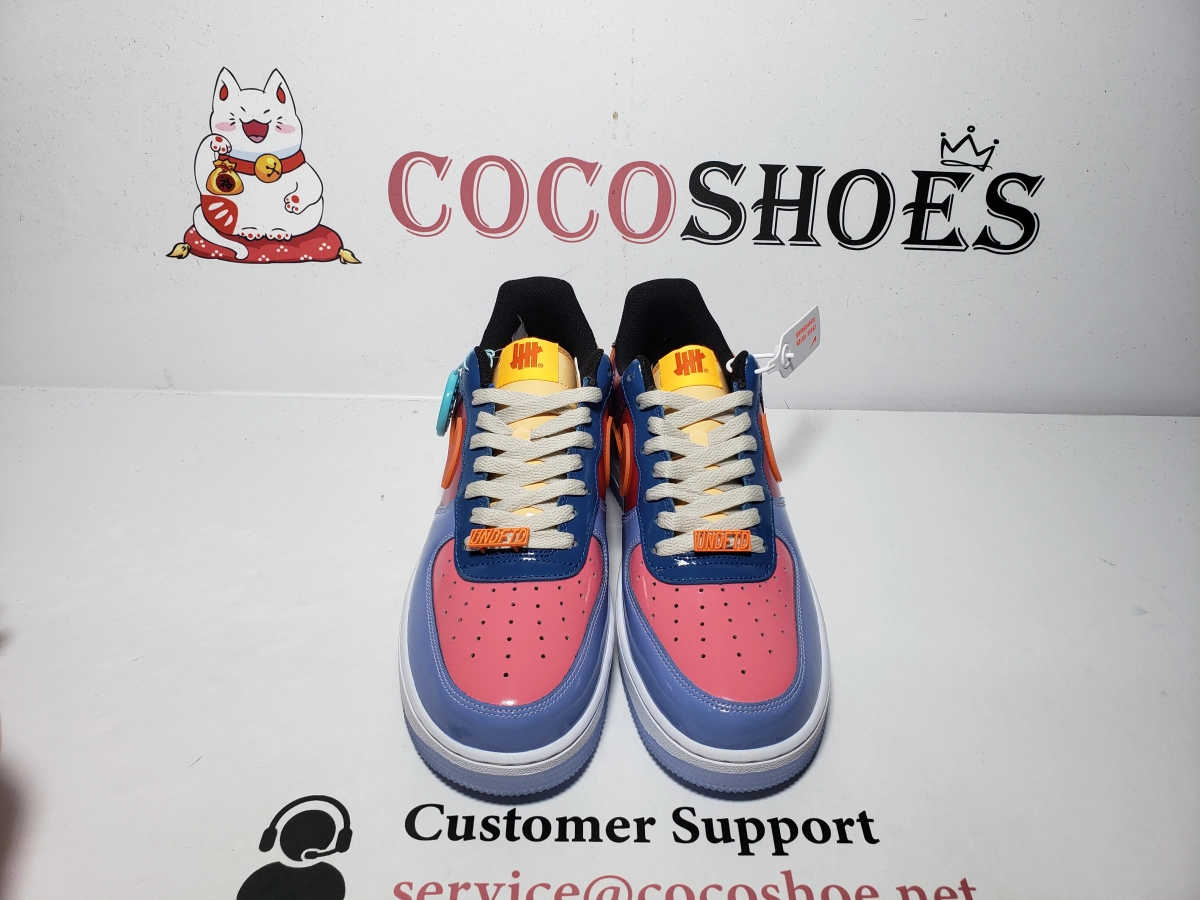 COCOSHOES QC | Nike Air Force 1 SP x Undefeated Multi Patent DV5255-400