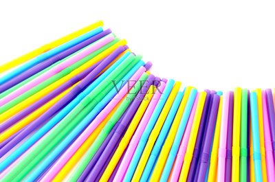 A colorful lightweight tube used for sipping drinks combining function and fun in a simple yet clever everyday design