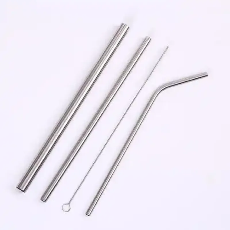 Eco Reusable Metal Straws – Perfect for Home, Travel & Gifts
