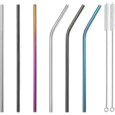 Metal Drinking Straws – Sustainable & Stylish 01