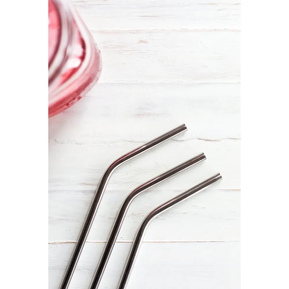 Eco Reusable Metal Straws – Perfect for Home, Travel & Gifts