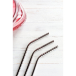 Eco Reusable Metal Straws – Perfect for Home, Travel & Gifts