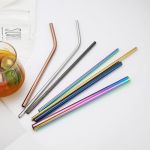 Eco Reusable Metal Straws – Perfect for Home, Travel & Gifts