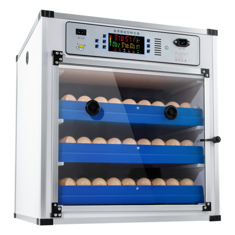 68-Egg Auto-Turn Incubator with Power Outage Protection & Smart Climate Control